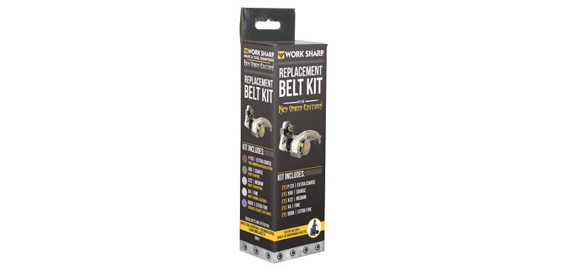 Kit 5 bandes abrasives pour Ken Onion Edition Worksharp