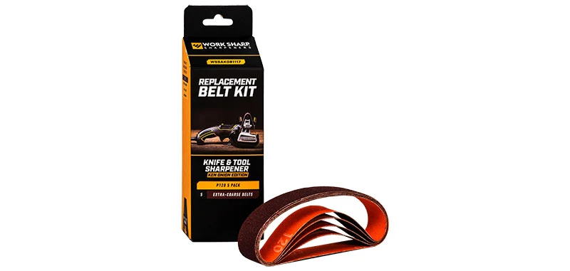 Kit 5 Bandes Abrasives P120 Grossier Worksharp