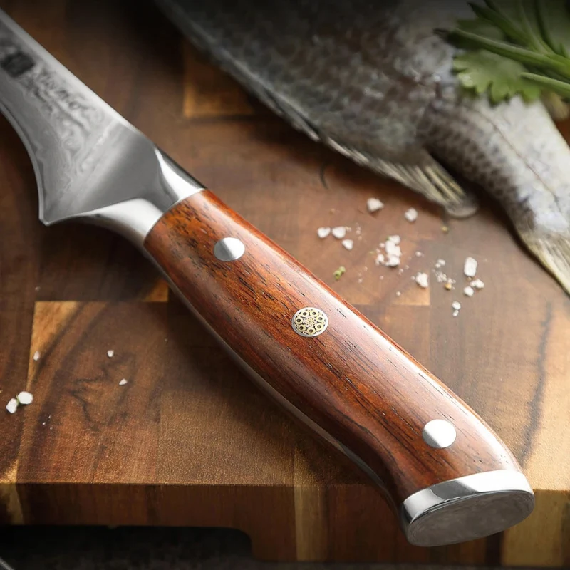 Couteau de Cuisine Tranchant Damas