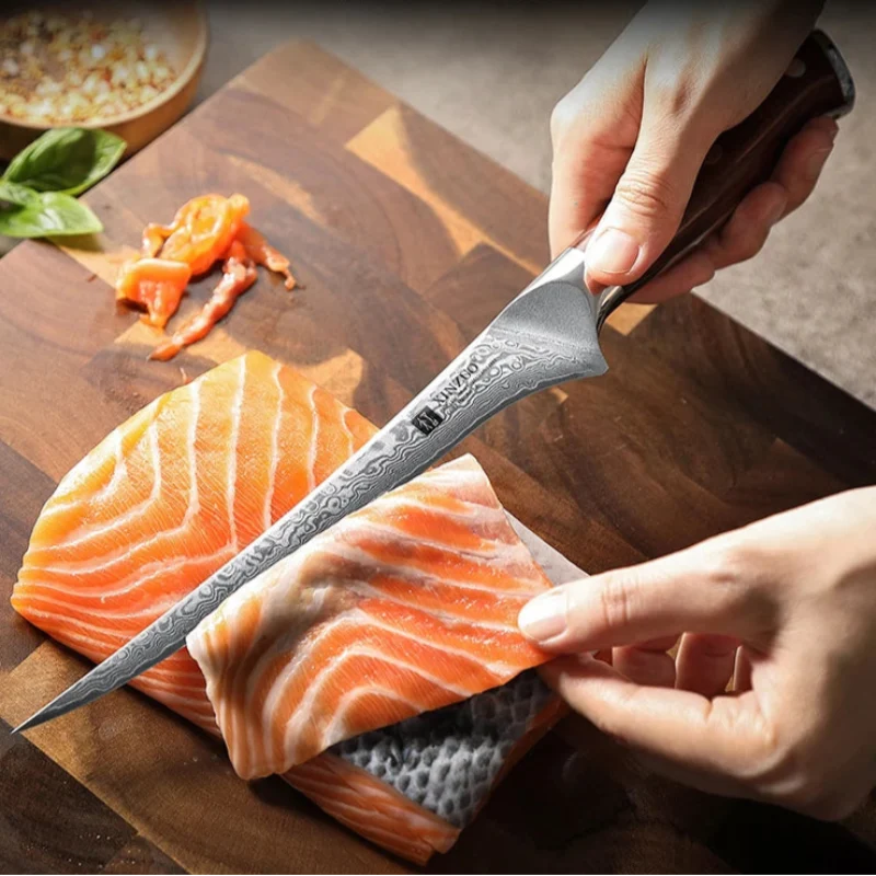Couteau de Cuisine Tranchant Damas
