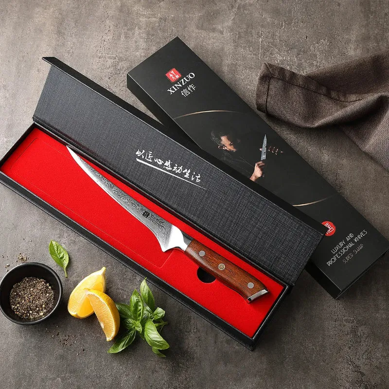 Couteau de Cuisine Tranchant Damas
