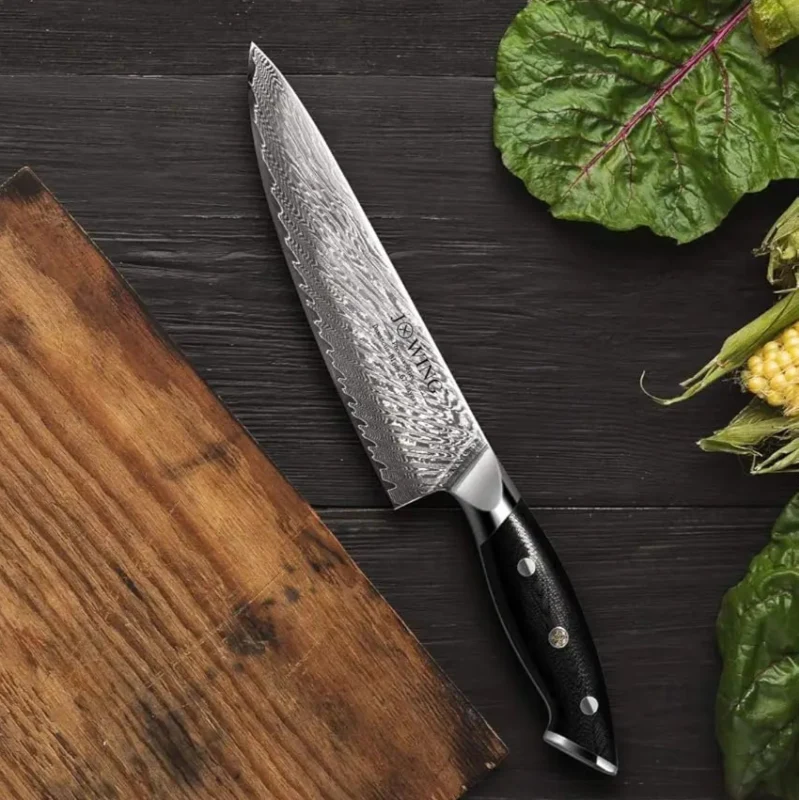 Couteau de Cuisine Damas Pas Cher