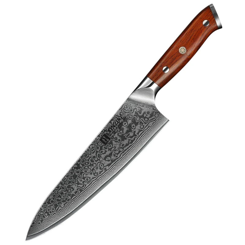 Couteau de Chef en Acier Damas