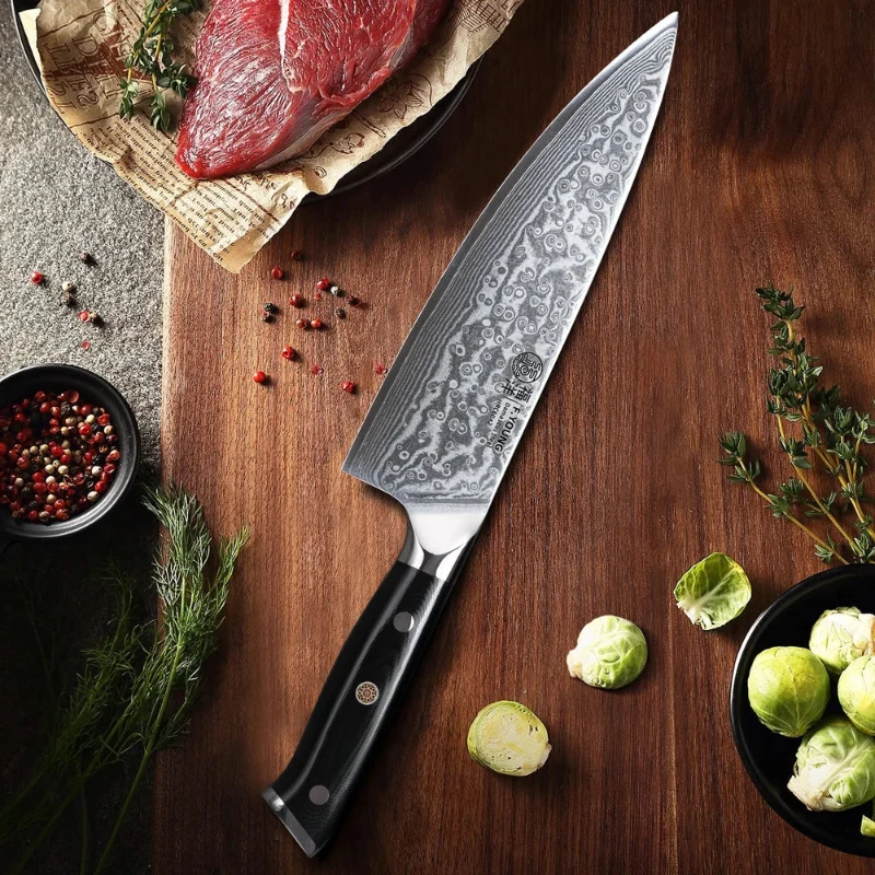 Couteau de Chef Japonais Damas