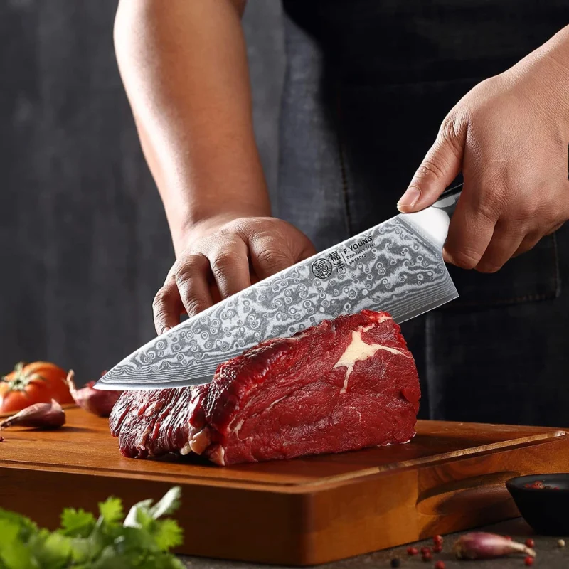 Couteau de Chef Japonais Damas