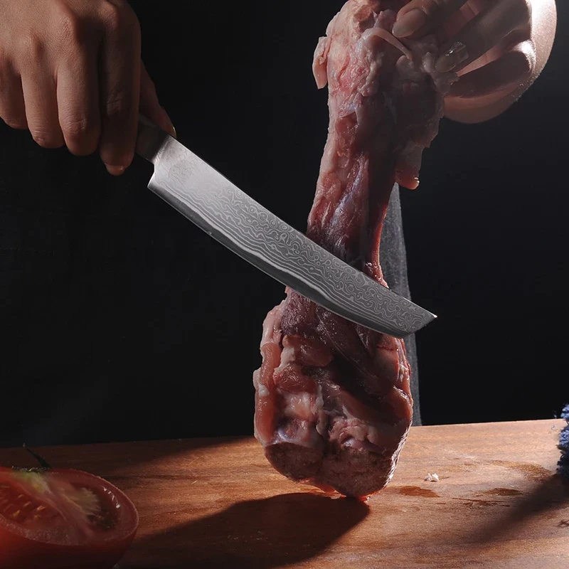 Couteau de Cuisine Forgé Damas
