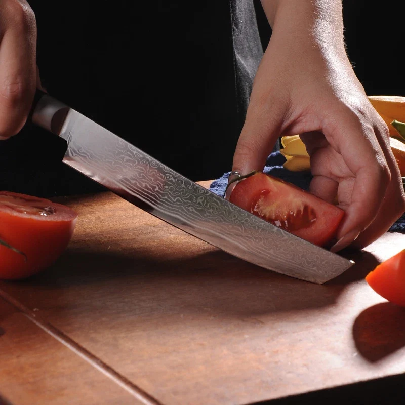 Couteau de Cuisine Forgé Damas