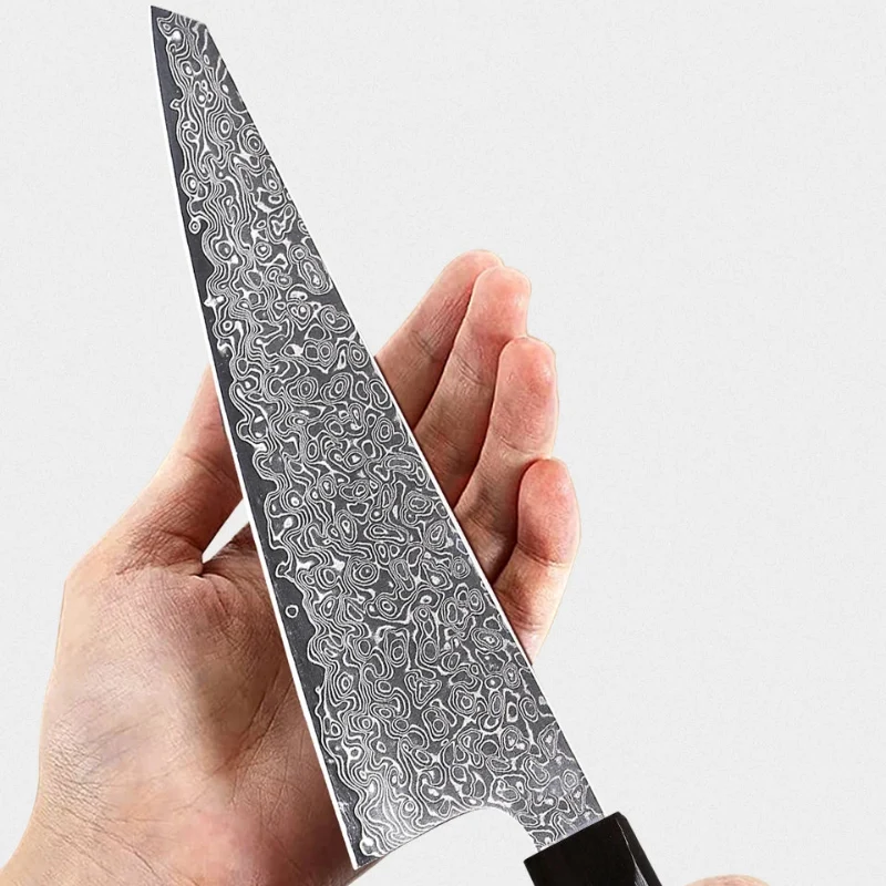 Couteau Forgé Damas