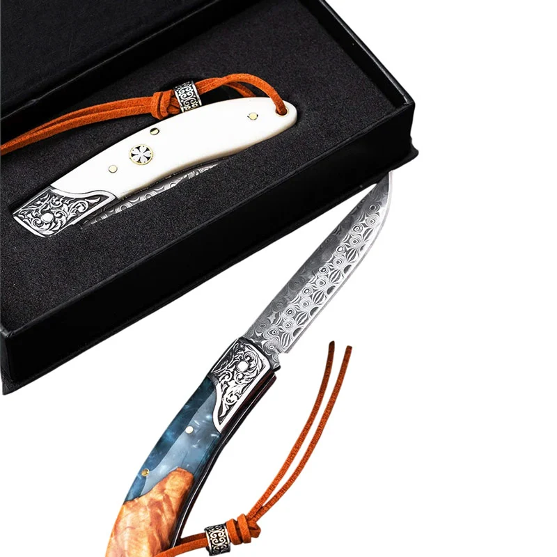 Couteau Berger Damas