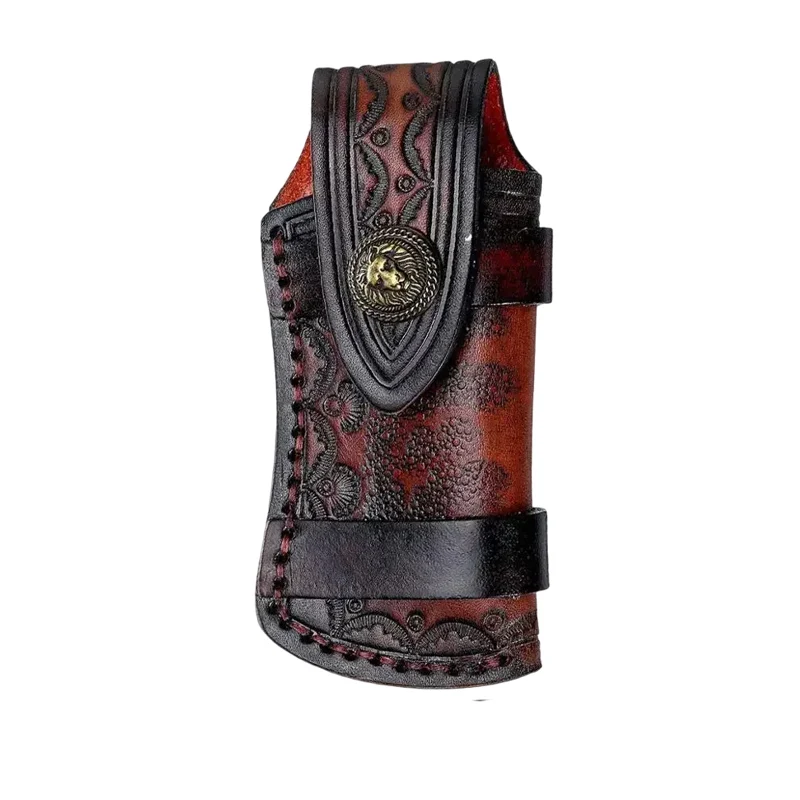 Couteau de Chasse Damas avec Etui en Cuir