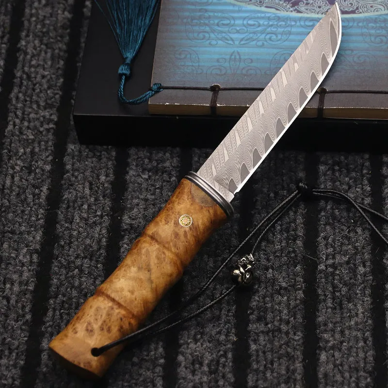 Couteau de Chasse Japonais Damas