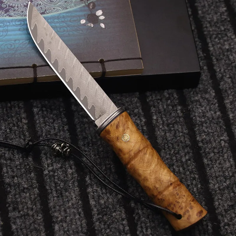 Couteau de Chasse Japonais Damas