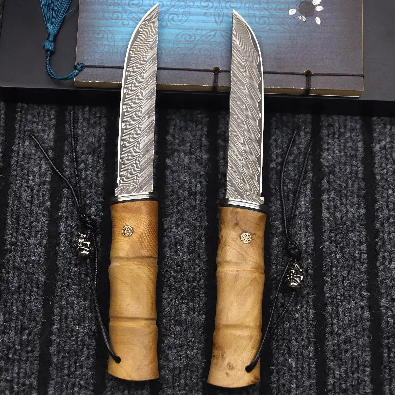 Couteau de Chasse Japonais Damas