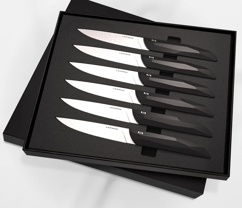 LE TABLE 55 Coffret de 6, Noir