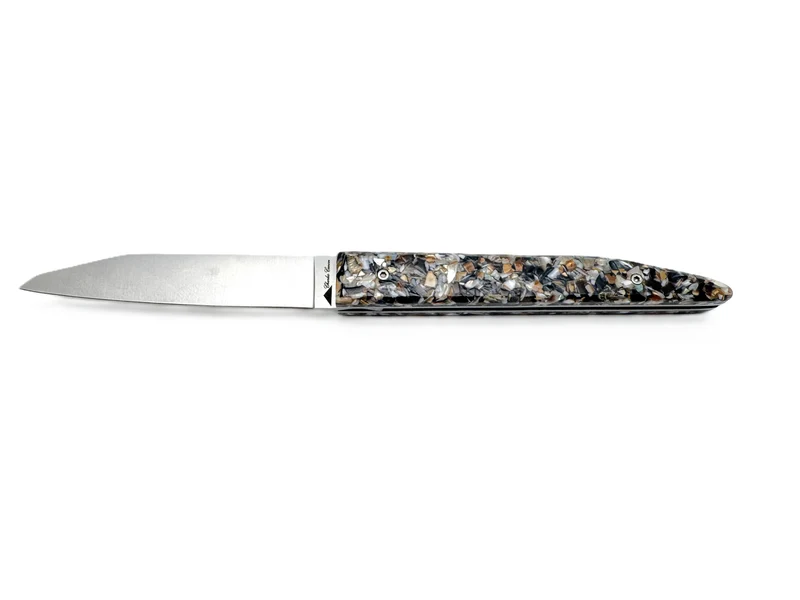 Couteau pliant La marée aux coquillages