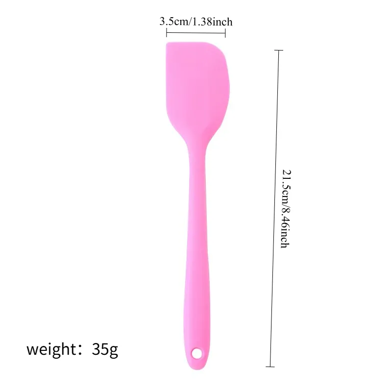 Spatule Silicone Multicolore Résistante à la Chaleur pour Pâtisserie