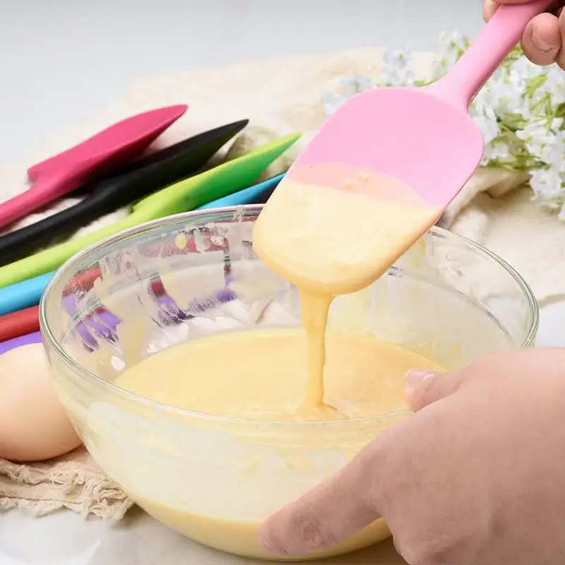 Spatule Silicone 21cm et 27cm Flexible pour Pâtisserie