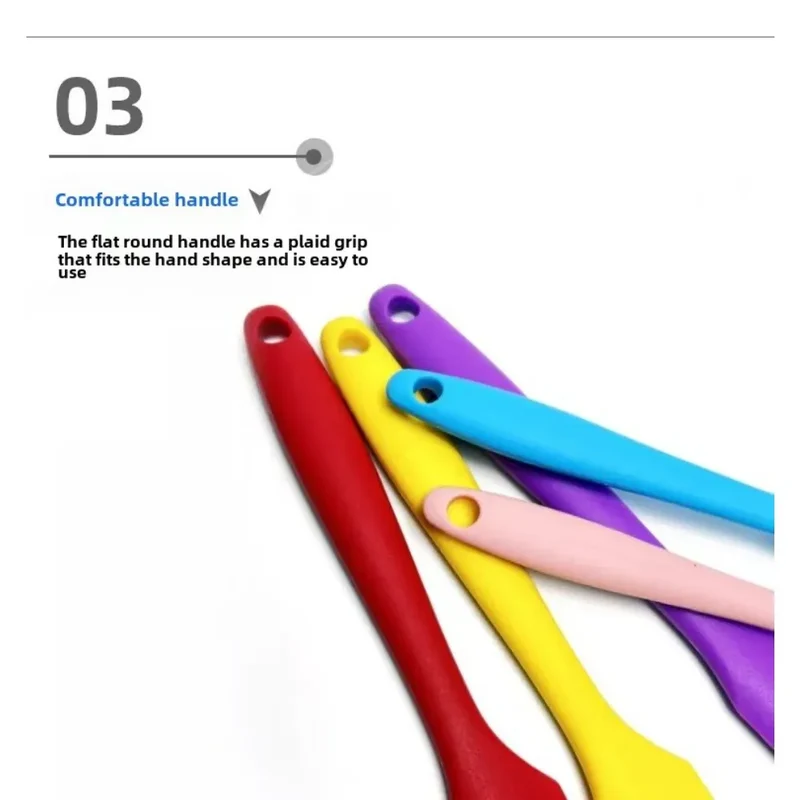 Spatule Silicone 21cm et 27cm Flexible pour Pâtisserie