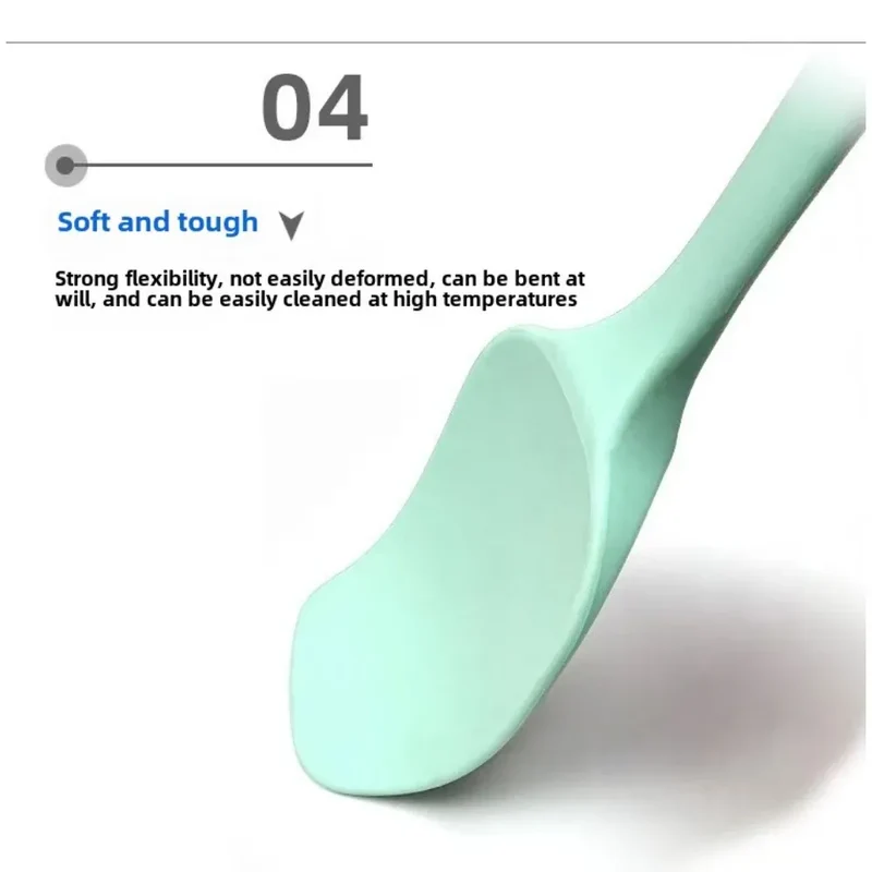Spatule Silicone 21cm et 27cm Flexible pour Pâtisserie