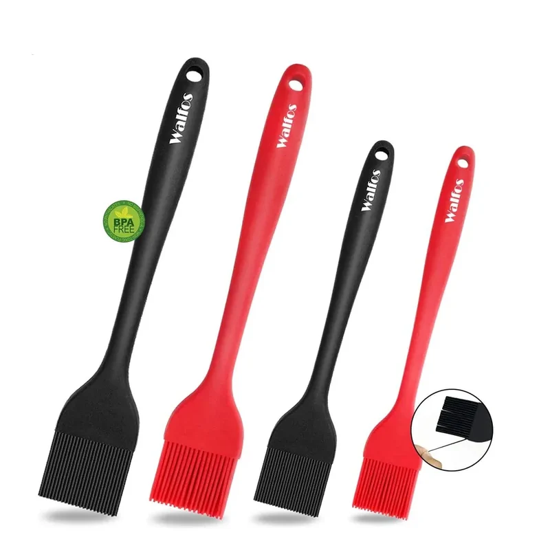 Set de 2/3 Spatules Silicone pour Barbecue et Pâtisserie