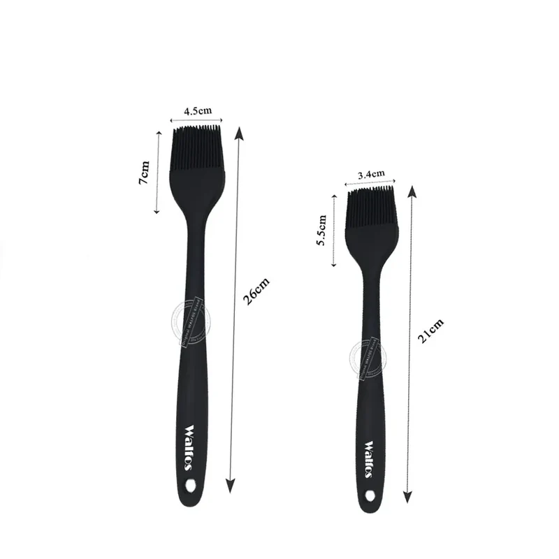 Set de 2/3 Spatules Silicone pour Barbecue et Pâtisserie