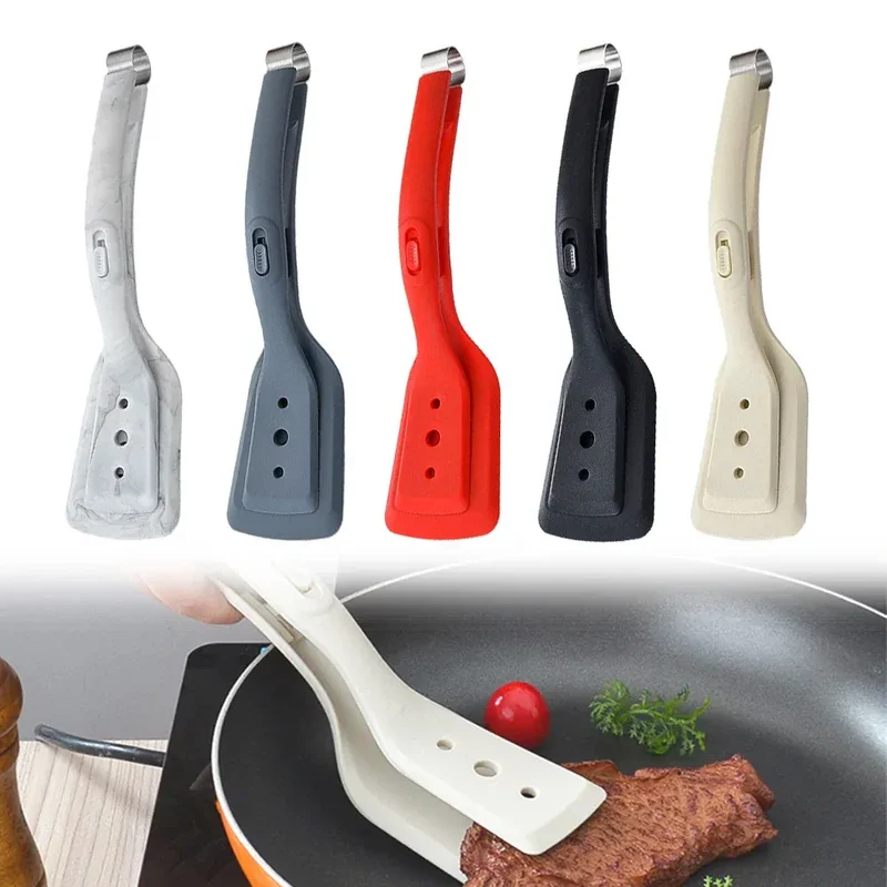 Spatule Silicone 2 en 1 Non-Stick pour Œufs et Viande