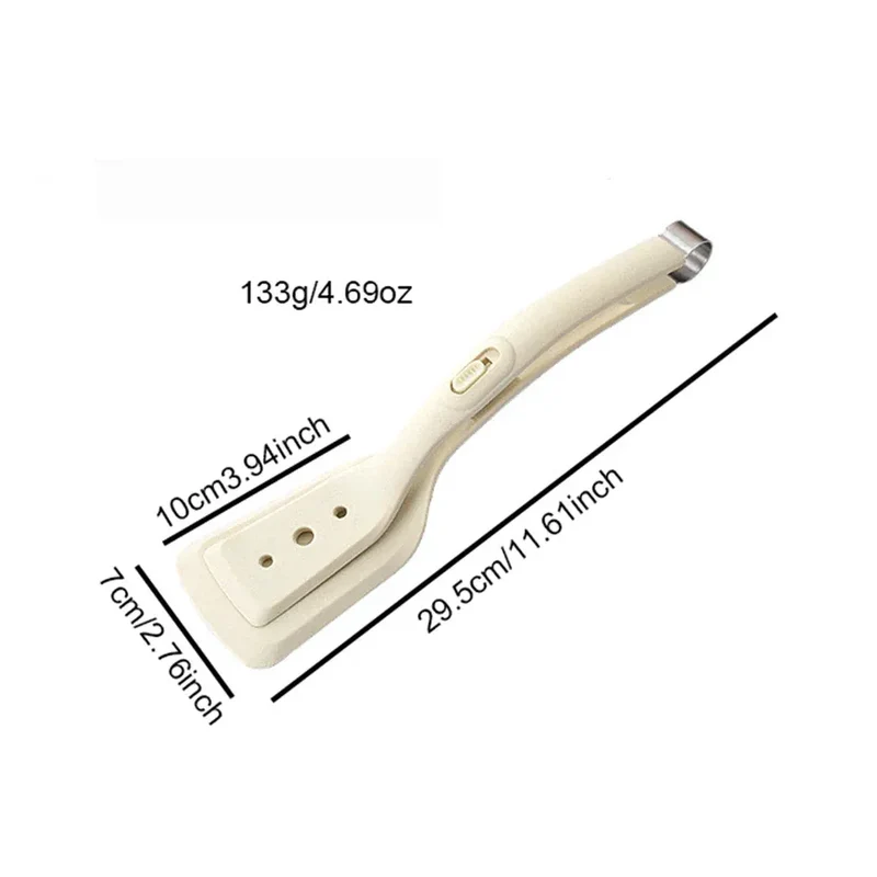 Spatule Silicone 2 en 1 Non-Stick pour Œufs et Viande