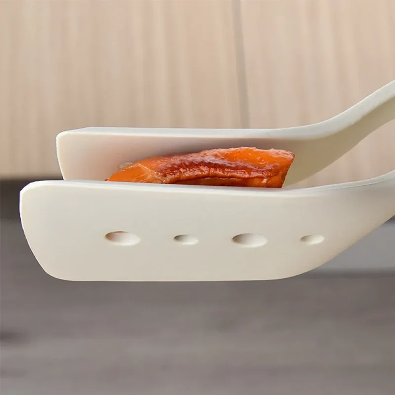 Spatule Silicone 2 en 1 Non-Stick pour Œufs et Viande