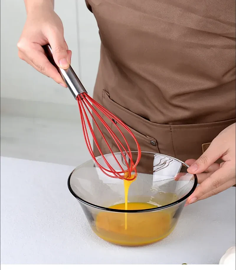Set de 10 Ustensiles de Cuisine en Silicone Écologique et Résistant à la Chaleur