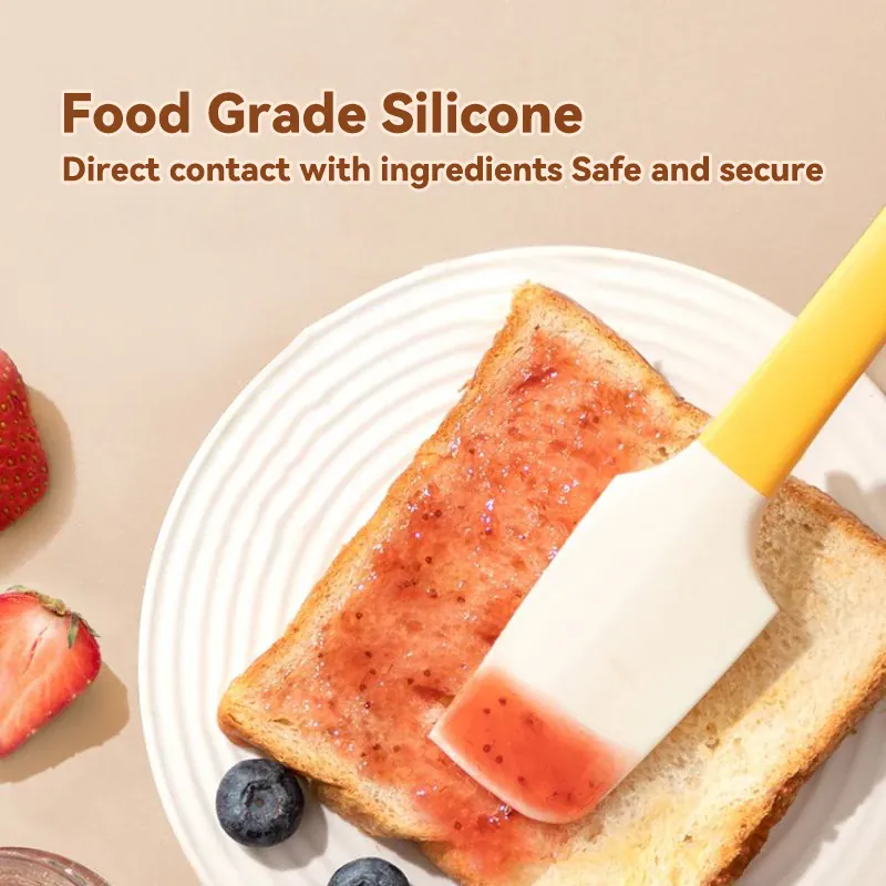 Spatule Silicone | Idéale pour Pâtisserie et Cuisiner