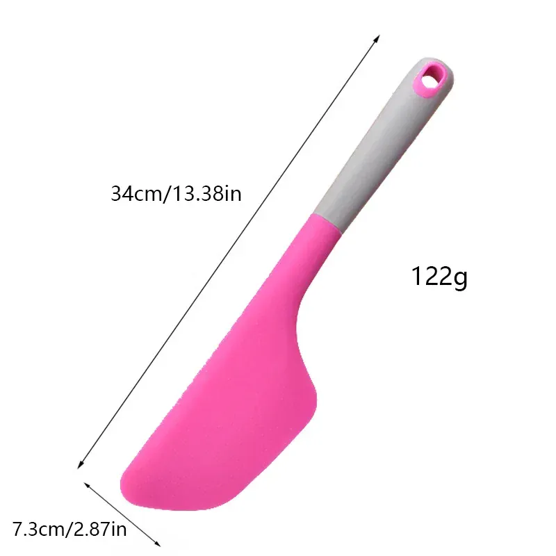 Spatule Silicone 34cm Résistante à la Chaleur pour Pâtisserie