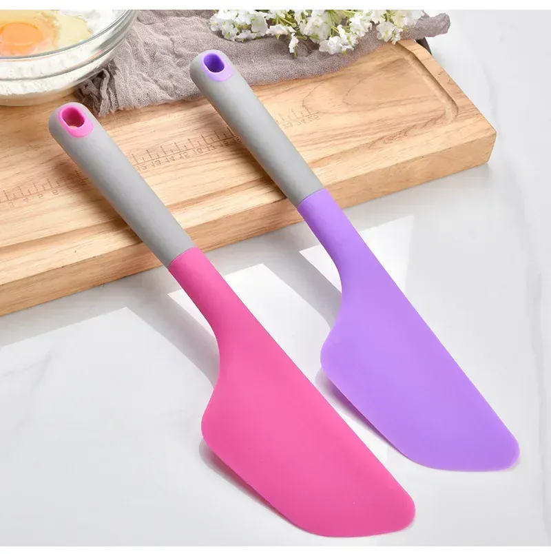 Spatule Silicone 34cm Résistante à la Chaleur pour Pâtisserie