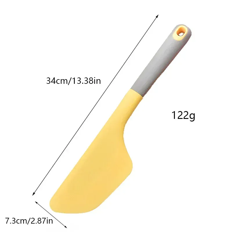 Spatule Silicone 34cm Résistante à la Chaleur pour Pâtisserie