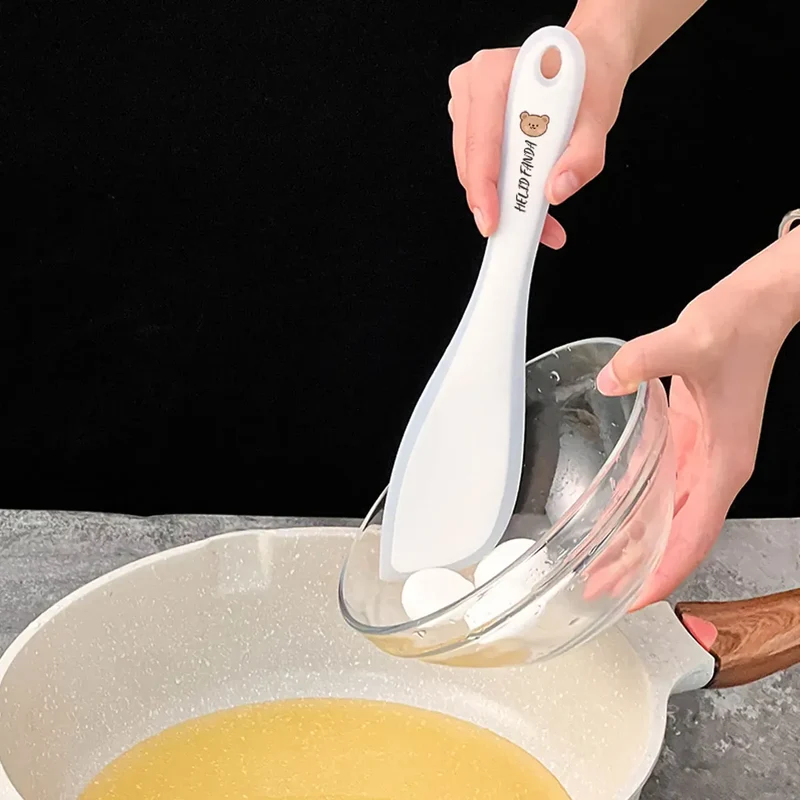 Spatule Silicone Antidérapante Longue Résistante à Haute Température
