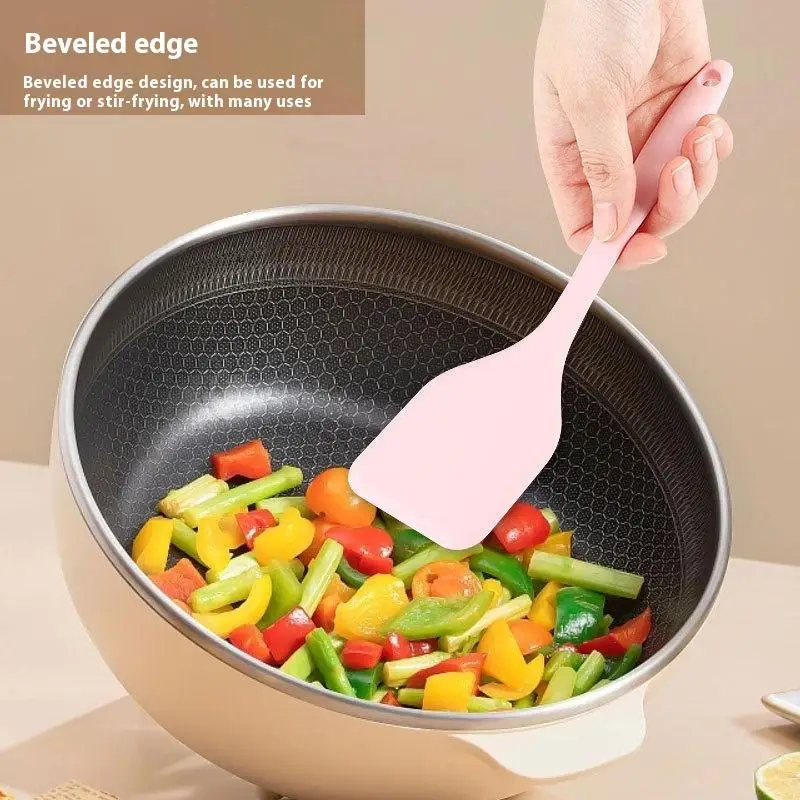Spatule Silicone 1 Pièce Antiadhésive pour Poisson et Omelette