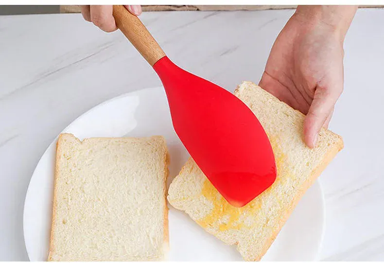 Set Ustensiles Silicone 12 pièces Cuisine | Résistants à la chaleur