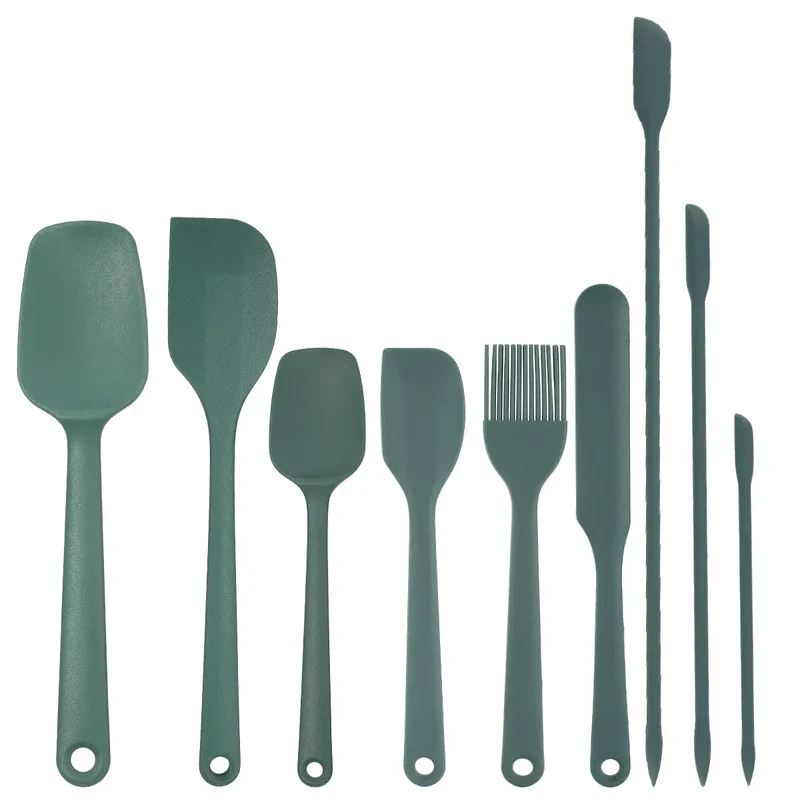Set Ustensiles Silicone 6/9 Pieces Résistants Chaleur pour Pâtisserie