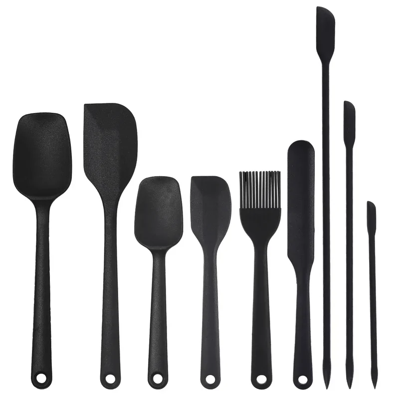 Set Ustensiles Silicone 6/9 Pieces Résistants Chaleur pour Pâtisserie