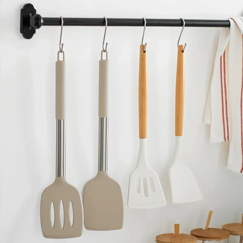 Set Spatules Silicone 2 pièces Résistantes à la Chaleur