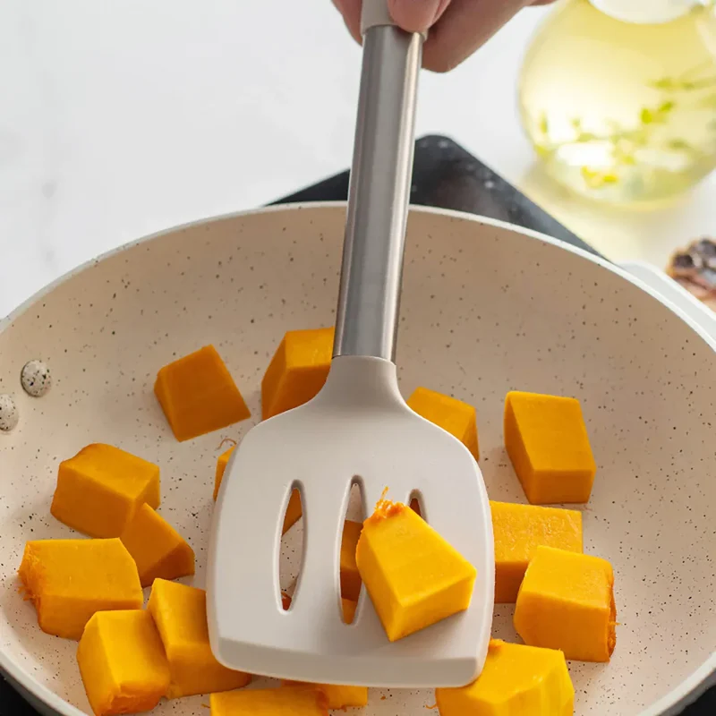 Set Spatules Silicone 2 pièces Résistantes à la Chaleur