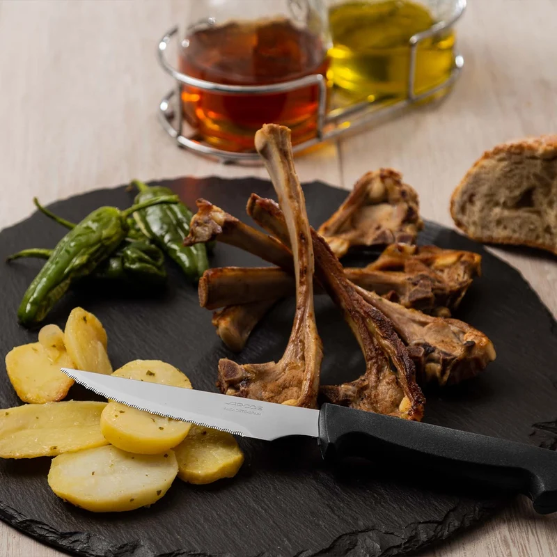 Cuchillo Chuletero Hoja ancha Polipropileno 115 mm