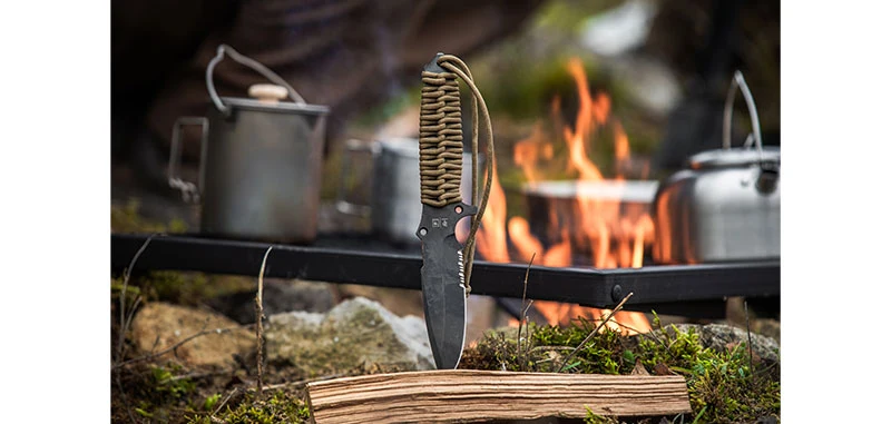 Couteau Maraudeur Noir TB Outdoor
