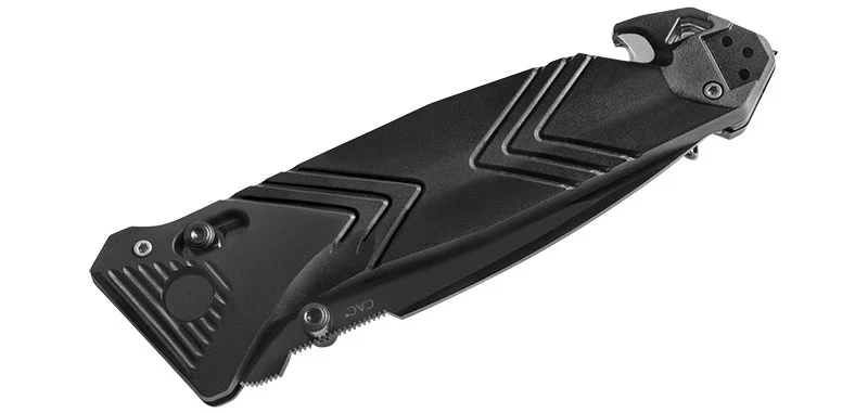 Couteau CAC Lisse Noir TB Outdoor