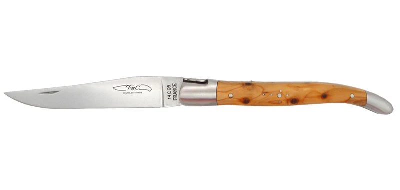 Couteau Laguiole Bois de Cade TMC