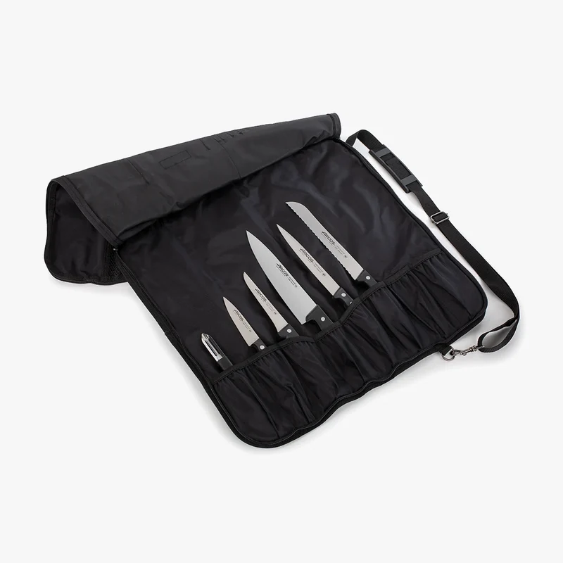 Estuche de 5 cuchillos Manhattan Euro-Toques y pelador