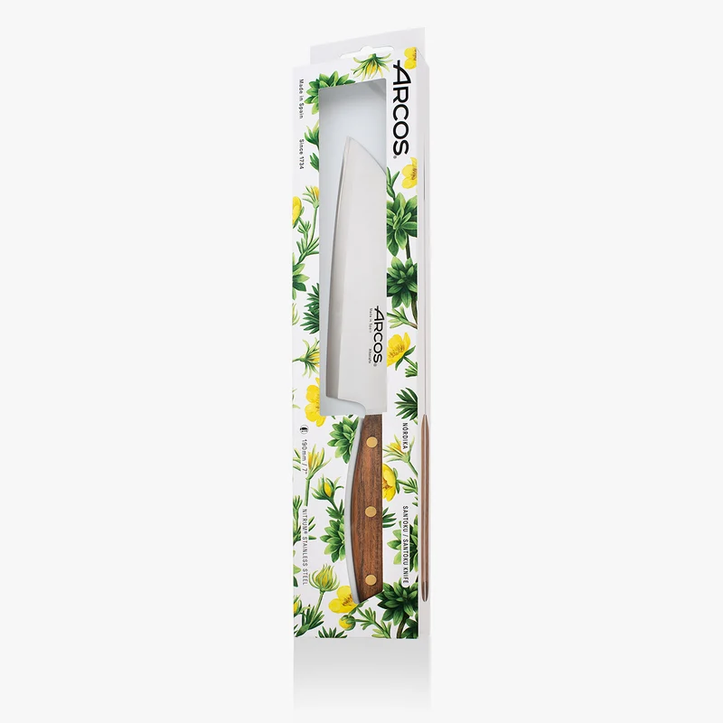 Cuchillo Santoku Serie Nórdika 190 mm