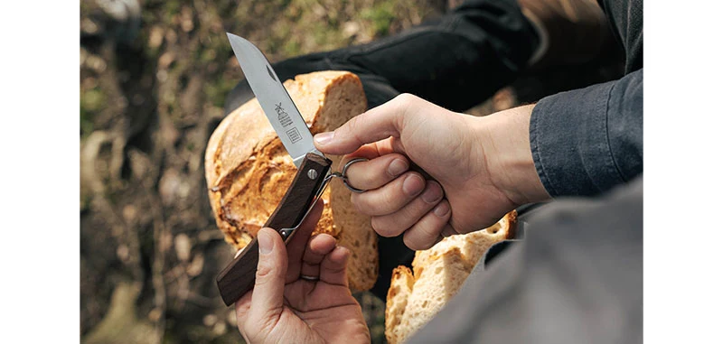 Couteau Bois d'Hêtre IBEX 100 Windmühlenmesser