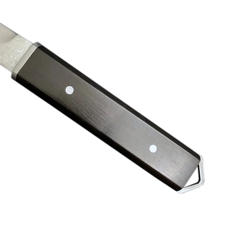 Couteau Tanto en Acier Damas