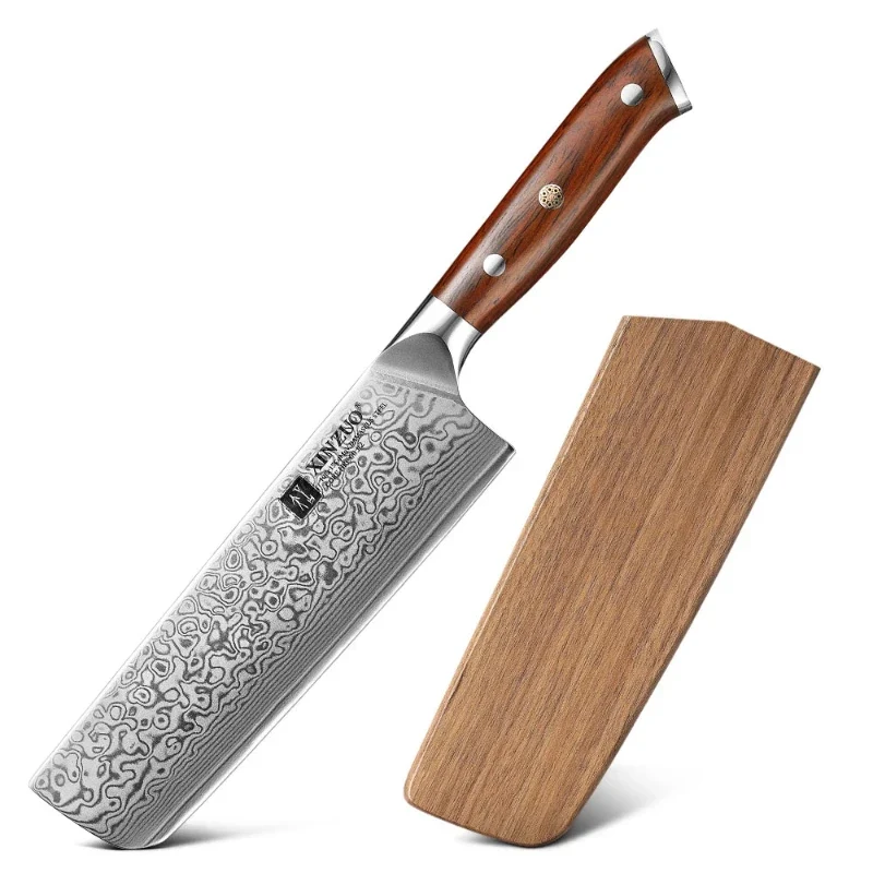 Couteau Nakiri Japonais Lame Damas