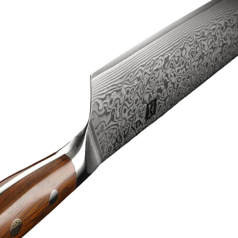 Couteau Nakiri Japonais Lame Damas